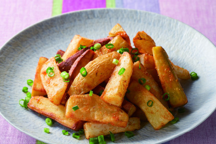 ミックス揚げ芋の「めんスコ」からめ